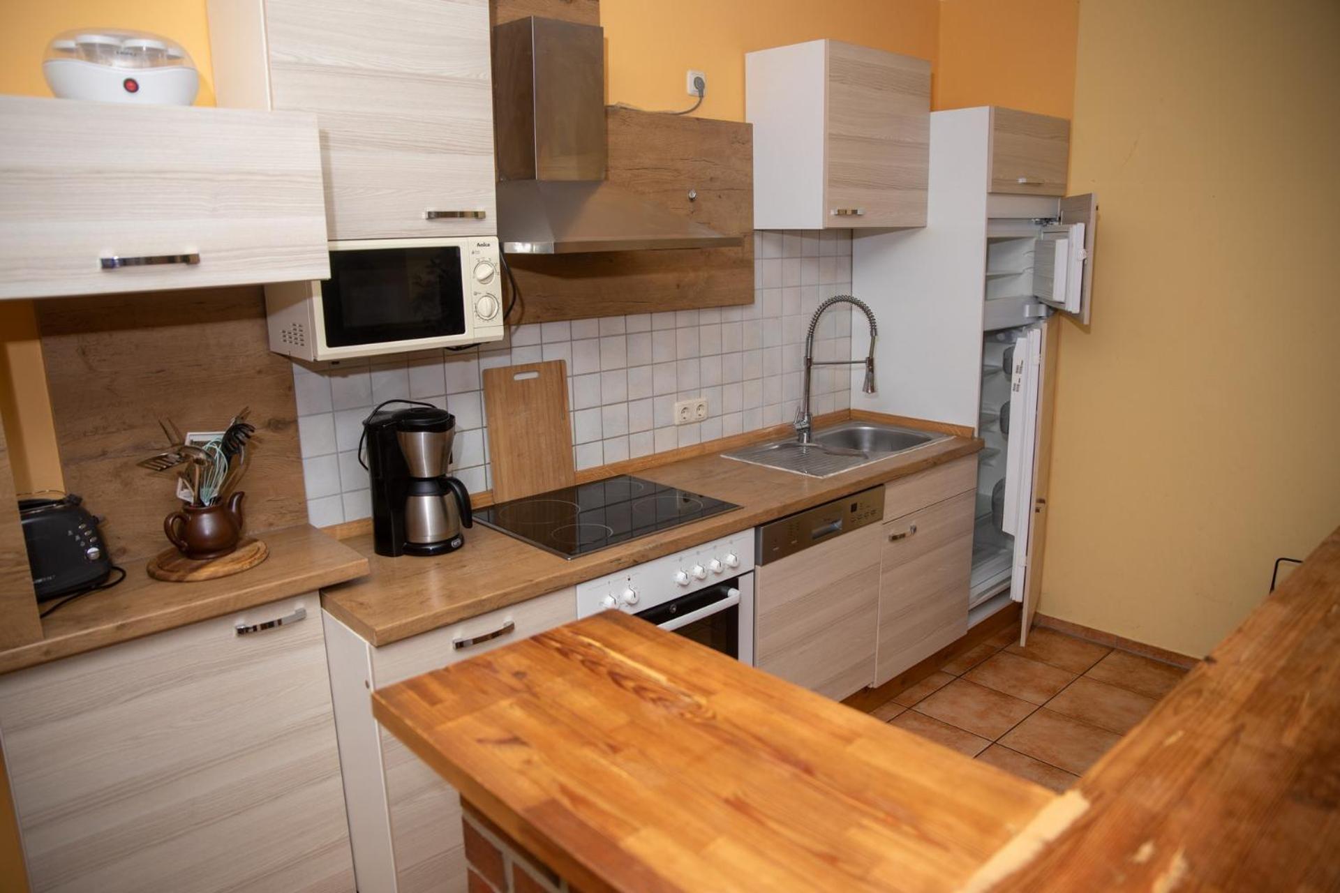 Landurlaub Auf Dem Mellenhof Apartment Funkenhagen Exterior foto