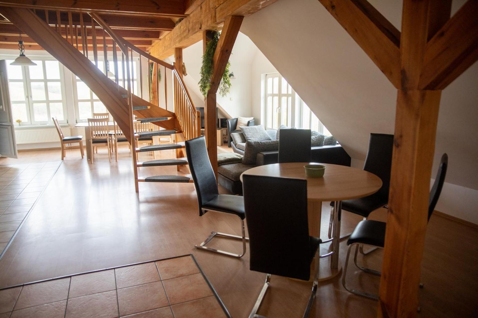 Landurlaub Auf Dem Mellenhof Apartment Funkenhagen Exterior foto